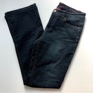 Liverpool Jeans Company Lucy Women's Dark Blue Boot Cut Jeans size 8 inseam 32”